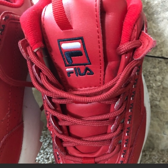 Red Filas - Picture 3 of 5
